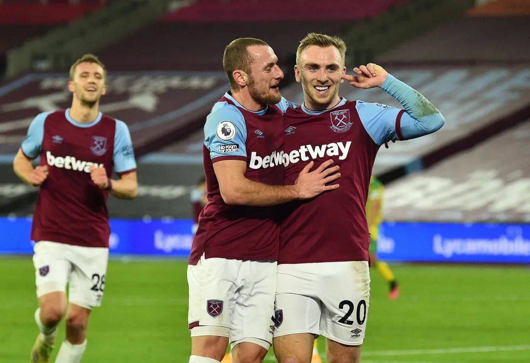 塞尔维亚中卫建功，帮助西汉姆联逼平对手