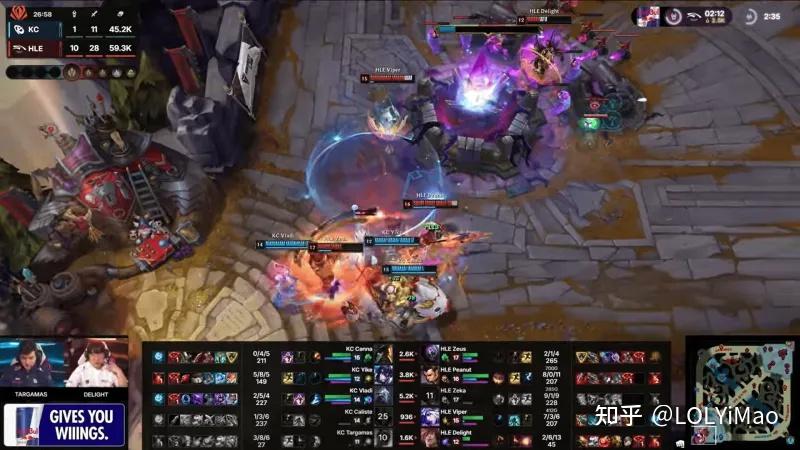 包含HLE轻取100T，Viper线上压制力十足宿敌对决淘汰赛，成为赛场最大亮点的词条